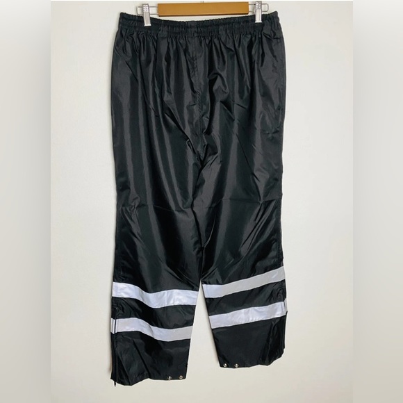 SET Pant & Jacket Safety Waterproof Black VEA 700 Pant Large Neese Lime Coat 2XL - Picture 4 of 7